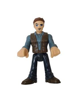 Imaginext Jurassic World Owen Grady Figure Fisher Price Mattel Toy